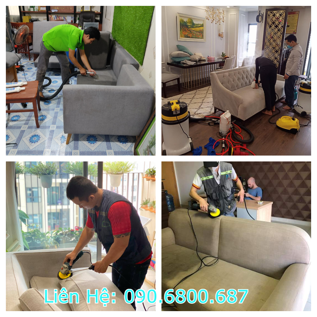Đội vệ sinh ghế sofa chuyên nghiệp