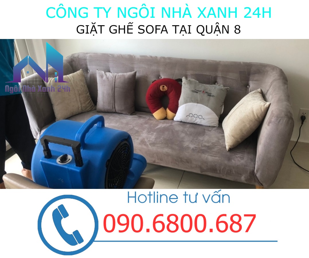 Cách làm sạch ghế sofa quận 8