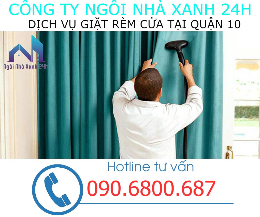 Có nên tự giặt rèm cửa tại nhà quận 10 không