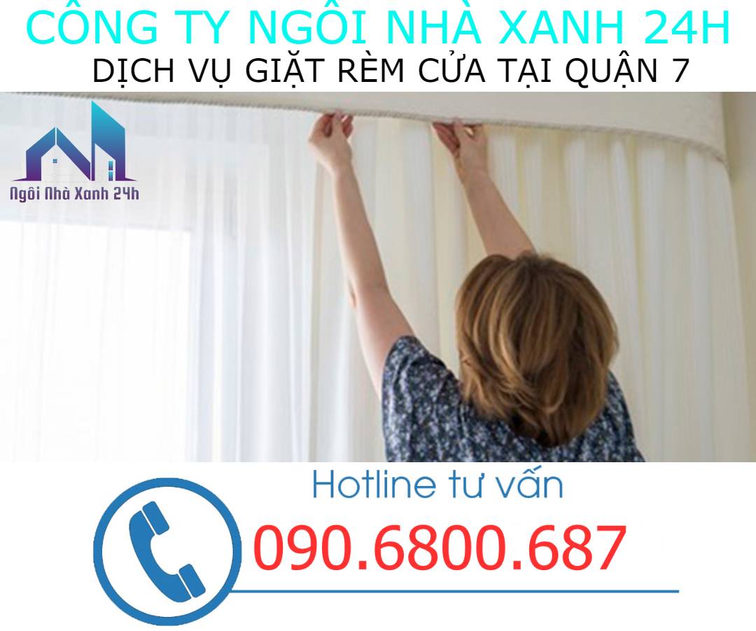 Có nên tự giặt rèm cửa tại nhà quận 7 không