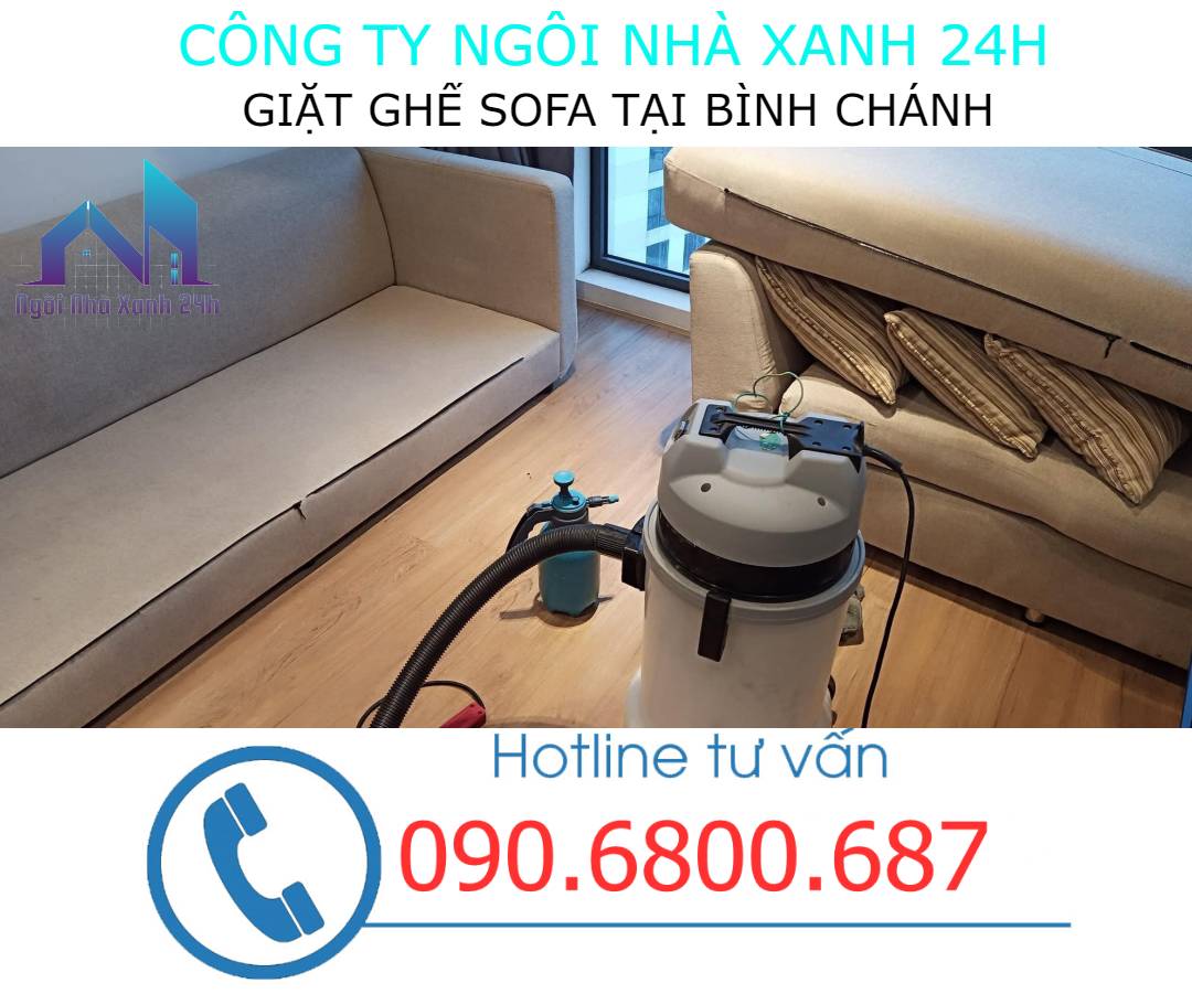 Giặt ghế sofa quận Bình Chánh định kỳ