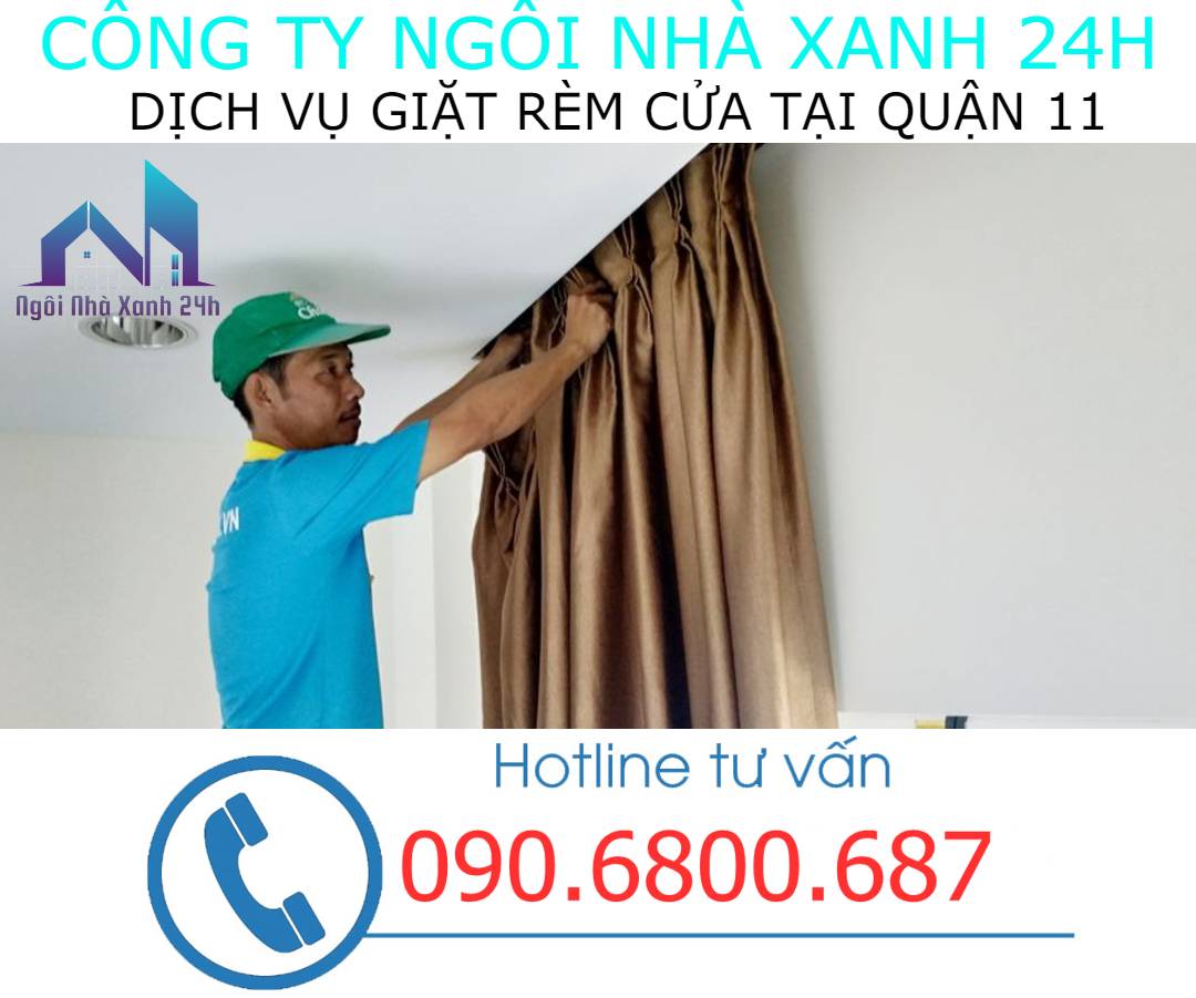 Giặt rèm cửa quận 11 - Sử dụng rèm bao lâu thì nên vệ sinh