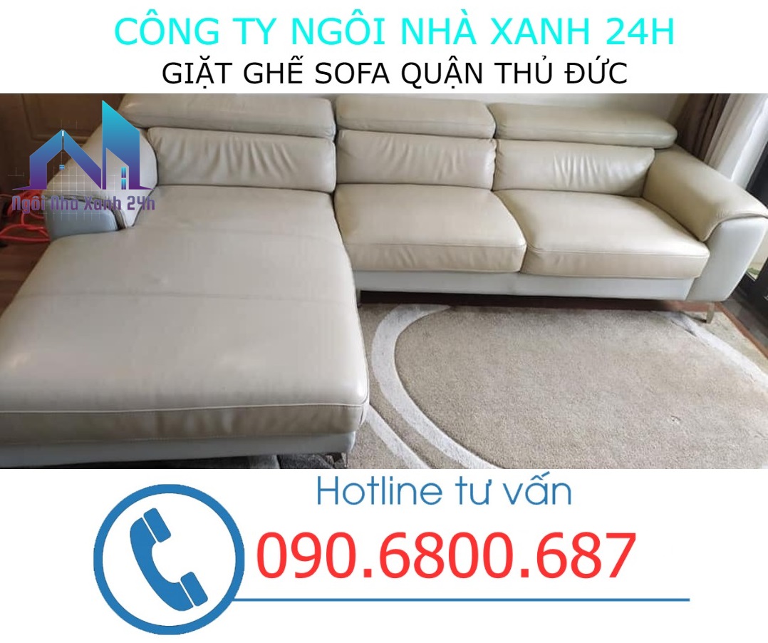 Quy trình giặt ghế sofa da tại quận Thủ Đứ
