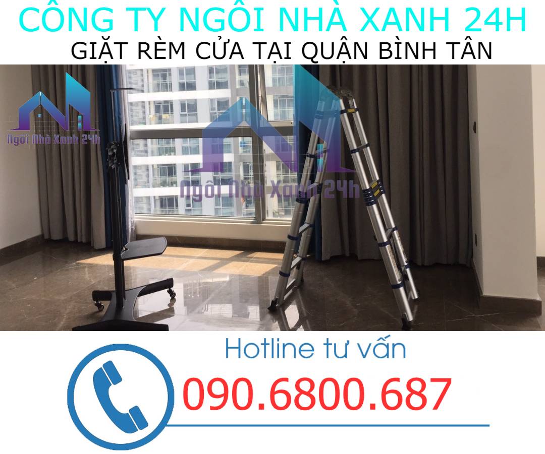 Cam kết chất lượng dịch vụ giặt rèm tại quận Bình Tân